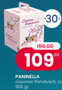 Paninella cozonac Primăvară, cutie 500 gr