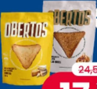 OBERTOS сухарики, в ассортименте 100 г