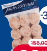 Ocean Fish merluciu (hec) salam porționat, ambalat în vid kg