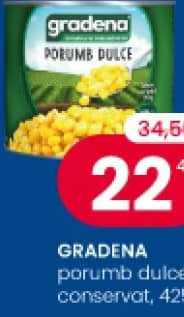 GRADENA porumb dulce conservat 425 ml