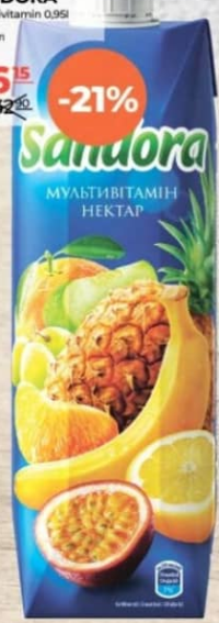 Sandora Нектар мультивитамин 0.95л