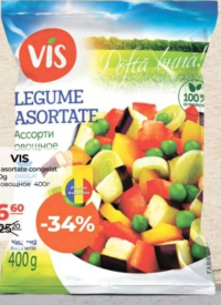 Vis Ассорти овощное замороженное 400г
