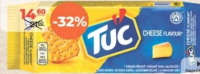 Крекер TUC со вкусом сыра 100г