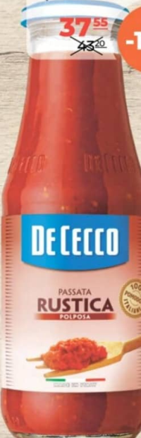 De Cecco Sos de Roșii RUSTICA piure 700 g