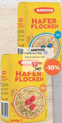 Апетито Овсяные хлопья 500г