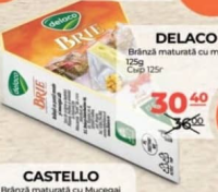 Delaco Brie Сыр Бри с плесенью 125г
