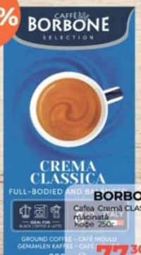 Borbone Кофе молотый Cremă Clasică 250г