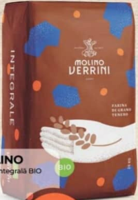 Molino Verrini Мука пшеничная цельнозерновая БИО 1кг