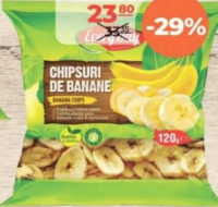 Everyday Банановые чипсы 120г