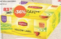 Lipton Чай Yellow Label 100шт.