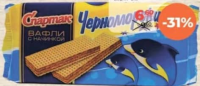 Вафли Спартак Черноморские 216г