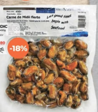Nordic Carne de Midii fierte 450g