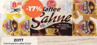Zott Smântână dulce pentru cafea 10% 10x10g