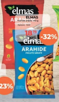 Elmas Арахис жареный соленый 140г