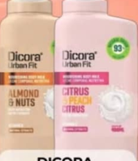 DICORA Молочко для тела 400мл