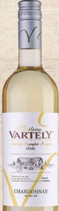 Chateau Vartely Вино Шардоне сухое 0.75л