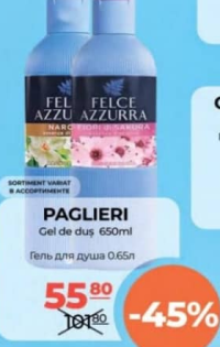 Paglieri Felce Azzurra Gel de duș 650ml