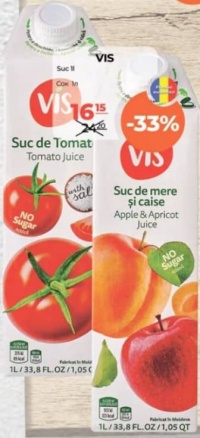 VIS Сок 1л в ассортименте