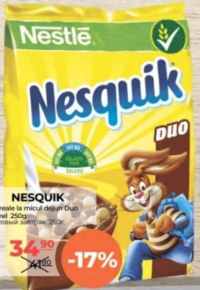 Nestlé Nesquik Cereale la micul dejun Duo 250g