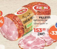 Филлетти Шейка свиная 1кг