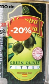 Maestro de Oliva Olive 300g