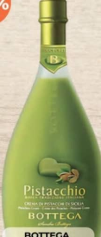 Bottega ликер Pistacchio 17% 0.5л