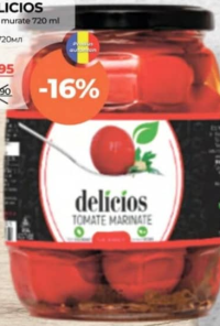 Delicios Помидоры черри маринованные 720мл