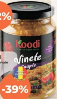 Koodi Vinete coapte conservate 350g