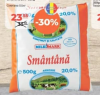 Milkmark Smântână 20% 0.5kg