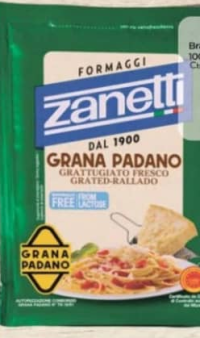 Zanetti Сыр тертый Грана Падано 100г