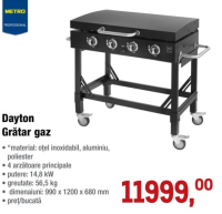 METRO PROFESSIONAL Dayton Газовый гриль 56,5кг