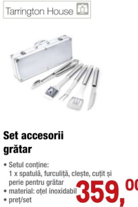 Tarrington House Набор аксессуаров для гриля