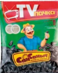 Сан Саныч Семечки подсолнечные соленые классические 135г