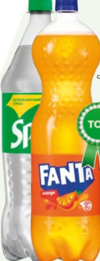 Fanta / Sprite Газированный напиток 1.75л
