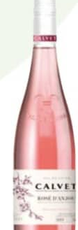 CALVET РОЗ Д'АНЖУ Вино розовое полусухое 0,75л