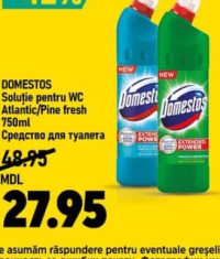Domestos Средство для туалета Atlantic/Pine fresh 750мл