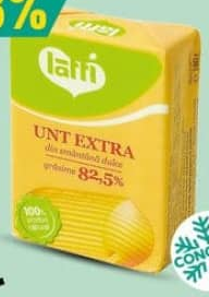 LATTI Unt extra din smântână dulce 82.5% 180g