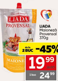 LIADA Maioneză Provensal 370g