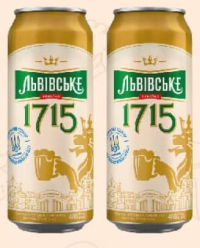 Львовское 1715 Светлое пиво 0.48л