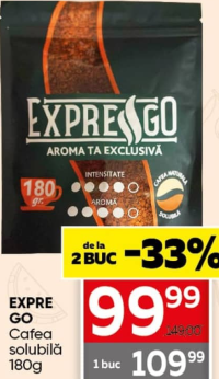 Exprego Кофе растворимый 180г