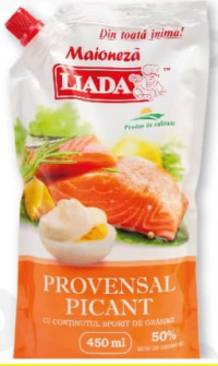 Liada Майонез Провансаль Пикантный 450г