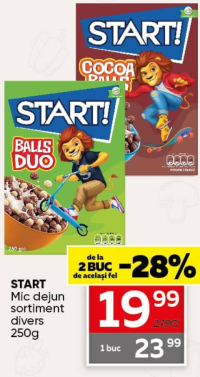 START Сухой завтрак в ассортименте 250г