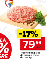 Фарш из куриного окорочка и свинины кг