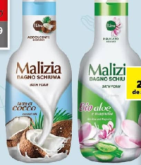 MALIZIA Gel-spumă de duș sortiment divers 1L