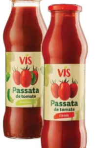 VIS Passata de tomate Basilico/Classic 690g