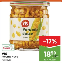 VIS Porumb 400g