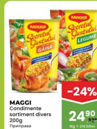 MAGGI Приправа в ассортименте 200г