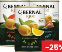 BERNAL Olive cu umplutură sortiment divers 120g