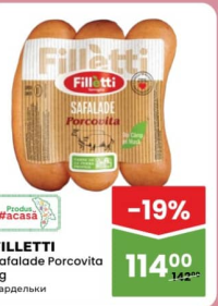 Filletti Safalade Porcovita Kg