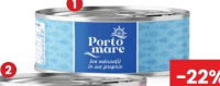 PORTO MARE Тунец измельченный в масле и рассоле 140г